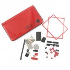 DSi XL Behuizing - Rood met opdruk